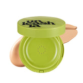 Pachet Promo Ingrijire Ten (Spuma de curatare iluminatoare cu tarate + Crema cu efect de stralucire + Fond de ten Green Cushion SPF30+ 27N Peach Tan)